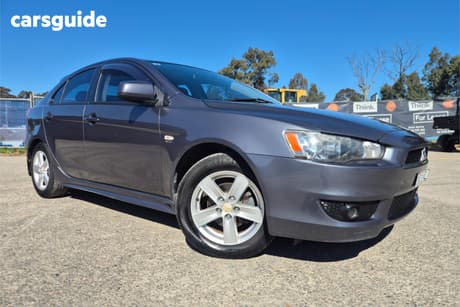 Grey 2009 Mitsubishi Lancer Sedan Vr