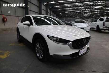White 2022 Mazda CX-30 Wagon G25 Touring (Awd)
