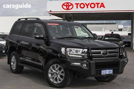 Black 2019 Toyota Landcruiser Wagon Lc200 Sahara (4X4)
