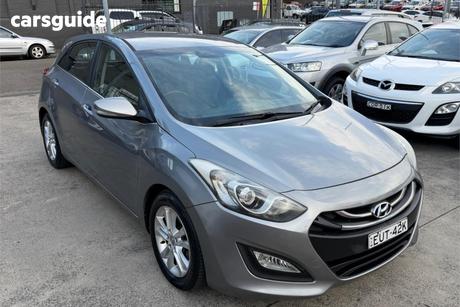 Grey 2012 Hyundai I30 Hatchback Elite 1.6 Crdi