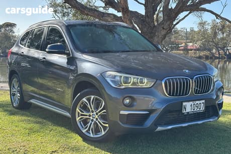 Grey 2016 BMW X1 Wagon Xdrive 20D