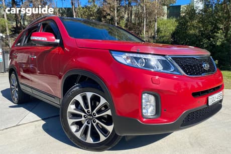 Red 2014 Kia Sorento Wagon Platinum (4X4)