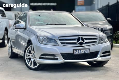 Grey 2012 Mercedes-Benz C250 Sedan Avantgarde Be
