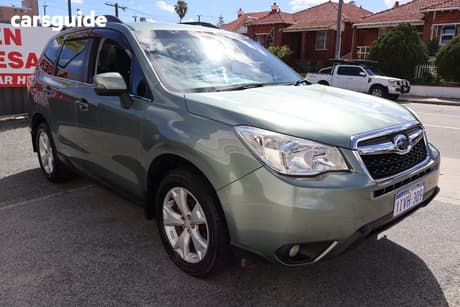 Green 2013 Subaru Forester Wagon 2.5I-L