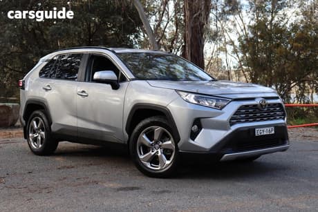 Silver 2019 Toyota RAV4 Wagon Gxl (2Wd)