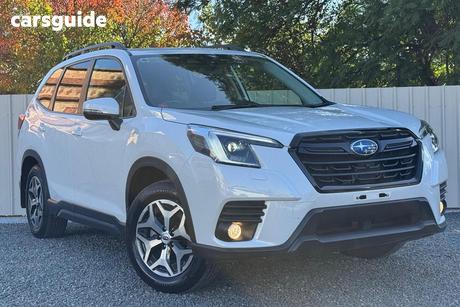 White 2021 Subaru Forester Wagon 2.5I-L (Awd)