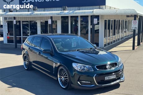 Green 2015 Holden Commodore Sportswagon Ss-V