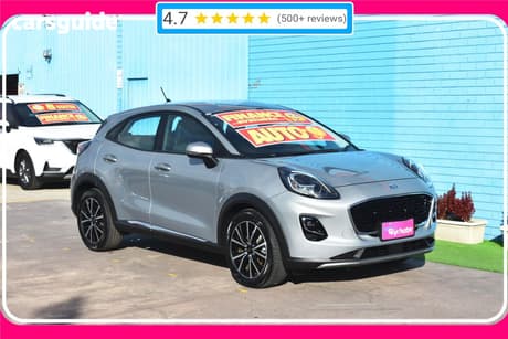 Silver 2021 Ford Puma Hatchback