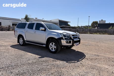 Grey 2017 Isuzu D-MAX Space Cab Utility Ls-U Hi-Ride (4X4)