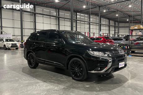 Black 2020 Mitsubishi Outlander Wagon Black Edition 7 Seat (2Wd)
