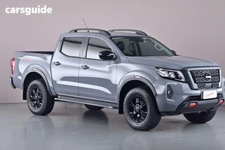 Grey 2021 Nissan Navara Dual Cab Pick-up Pro-4X (4X4)