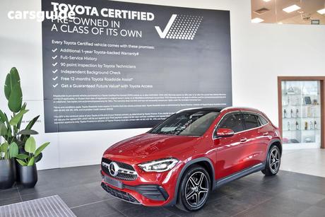 Red 2022 Mercedes-Benz GLA200 Wagon 200