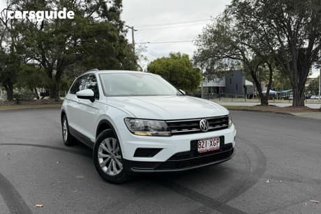White 2016 Volkswagen Tiguan Wagon 110 Tsi Trendline