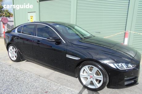 Black 2015 Jaguar XE Sedan 20T Prestige