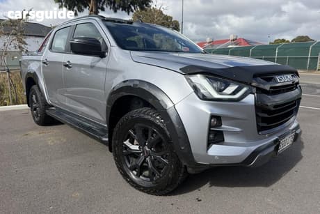 Silver 2022 Isuzu D-MAX Crew Cab Utility X-Terrain (4X4)