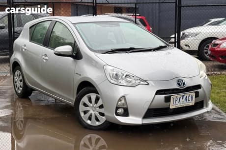 Silver 2012 Toyota Prius C Hatchback Hybrid