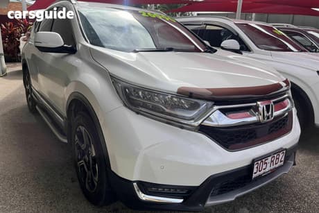 White 2018 Honda CR-V Wagon Vti-Lx (Awd)