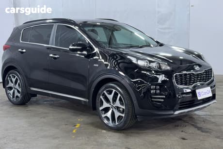 Red 2017 Kia Sportage Wagon Gt-Line (Awd)