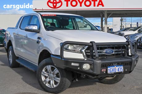White 2019 Ford Ranger Double Cab Pick Up Xlt 3.2 (4X4)