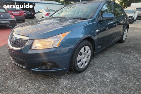 Blue 2012 Holden Cruze Hatchback Cd
