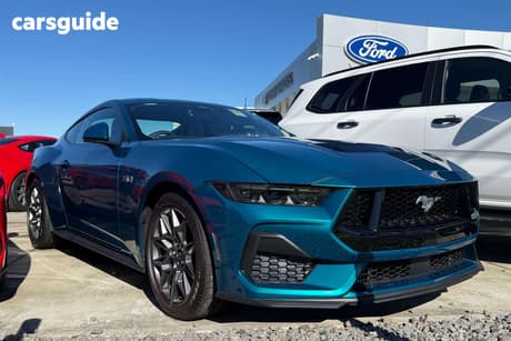Blue 2025 Ford Mustang Fastback Gt 5.0 V8