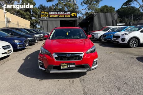 Red 2019 Subaru XV Wagon Hybrid