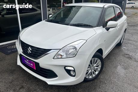 White 2022 Suzuki Baleno Hatchback Gl