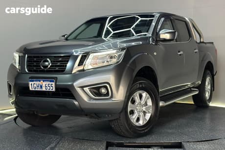 Grey 2017 Nissan Navara Dual Cab Utility St (4X4)