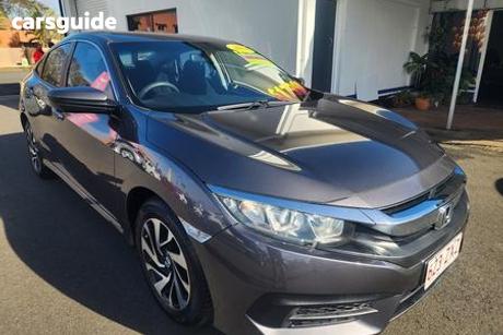 Grey 2018 Honda Civic Sedan Vti
