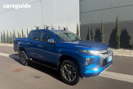 Blue 2023 Mitsubishi Triton Double Cab Pick Up Gls (4X4)