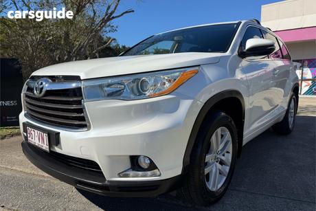 White 2015 Toyota Kluger Wagon Gx (4X2)