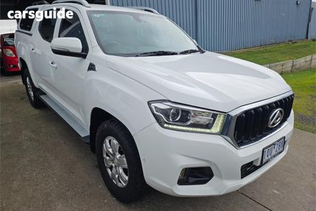 White 2019 LDV T60 Double Cab Utility Pro (4X4)