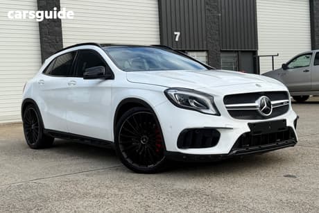 White 2018 Mercedes-Benz GLA45 Wagon 4Matic