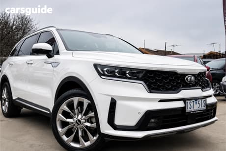 White 2020 Kia Sorento Wagon Gt-Line 7 Seat
