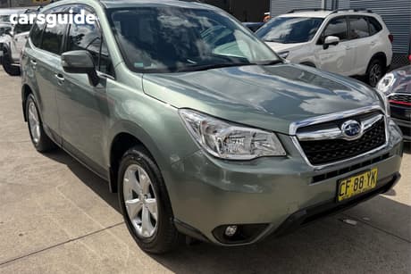 Green 2015 Subaru Forester Wagon 2.5I-L