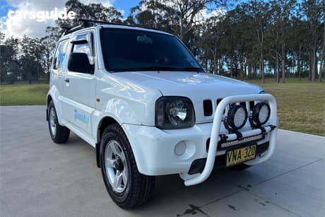 White 1998 Suzuki Jimny Wagon Jlx (4X4)