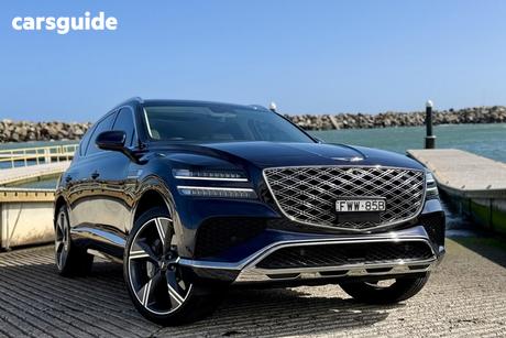 Blue 2025 Genesis GV80 Wagon 3.5T Awd Signature 7 Seat