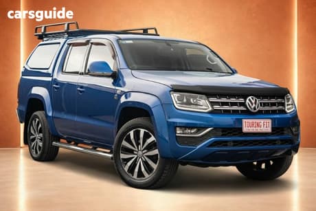 Blue 2017 Volkswagen Amarok Dual Cab Utility V6 Tdi 550 Ultimate