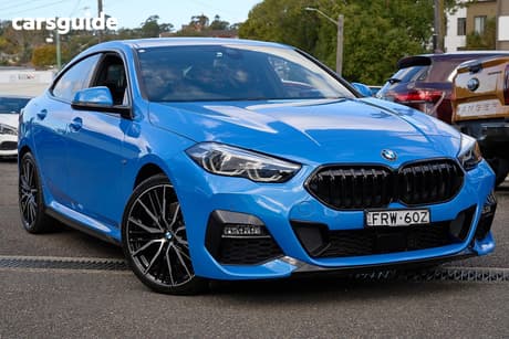 Blue 2022 BMW 218I Coupe M Sport Gran Coupe