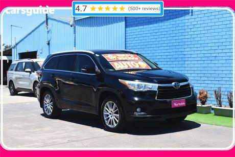 Black 2015 Toyota Kluger Wagon Grande (4X2)