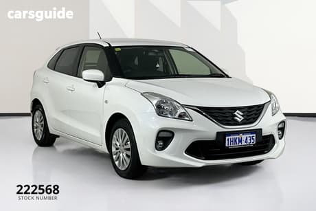 White 2021 Suzuki Baleno Hatchback Gl