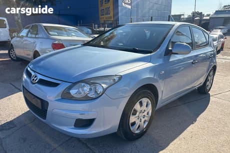 Blue 2011 Hyundai I30 Hatchback Sx