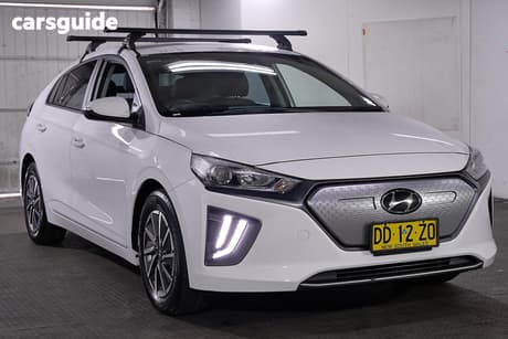 White 2022 Hyundai Ioniq Hatchback Electric Elite