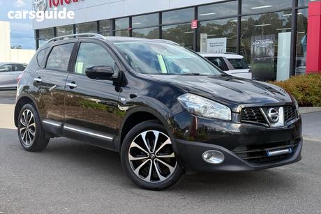 Black 2013 Nissan Dualis Wagon Ti-L (4X4)