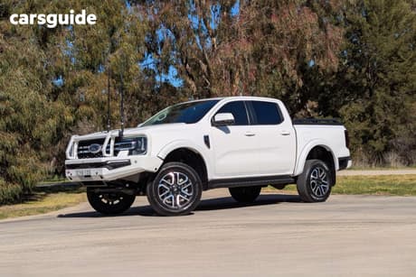 White 2023 Ford Ranger Double Cab Pick Up Xlt 3.0 (4X4)
