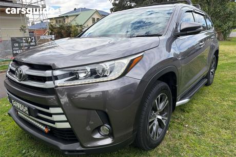Grey 2017 Toyota Kluger Wagon Gx (4X2)
