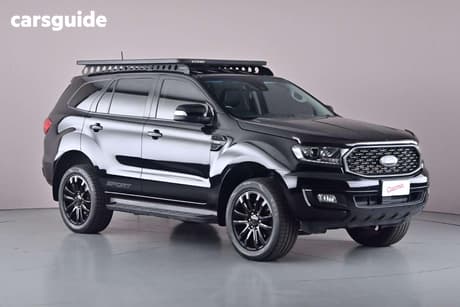 Black 2021 Ford Everest Wagon Sport (4Wd)