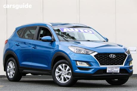 Blue 2018 Hyundai Tucson Wagon Active X (Fwd)