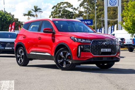 Red 2026 Chery Tiggo 4 Wagon Urban