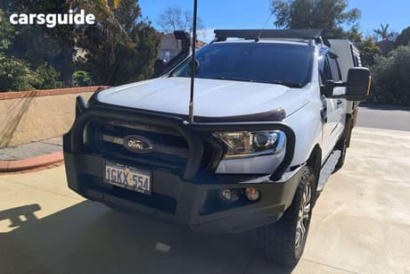 White 2017 Ford Ranger Dual Cab Pick-up Wildtrak 3.2 (4X4)